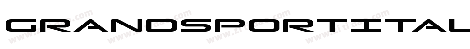 GrandSportItalic-63Av字体转换