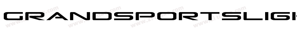 GrandSportSlightItalic-1WpM字体转换
