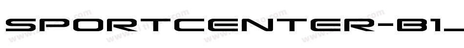 SportCenter-B1jl字体转换