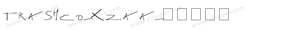 Trashco-Xzaa字体转换