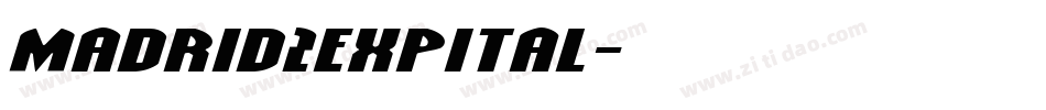Madrid2ExpItal字体转换