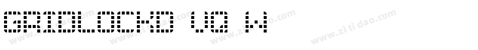 Gridlockd-Vq9w字体转换