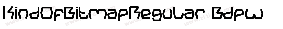 KindOfBitmapRegular-Bdpw字体转换