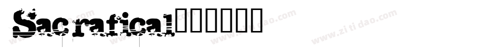 Sacrafical字体转换