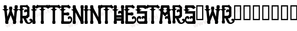 WrittenInTheStars-Wr74字体转换