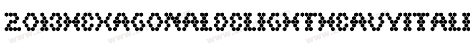 2013HexagonalDelightHeavyItalicCapsForPc-lE10字体转换