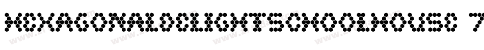 HexagonalDelightSchoolhouse-7qrP字体转换