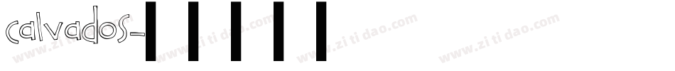 Calvados字体转换