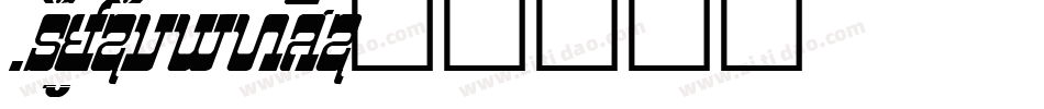 Din16-Normal字体转换