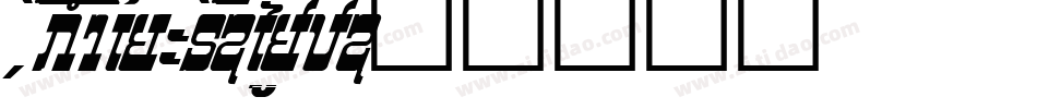 FandaEgyptian-w16x字体转换