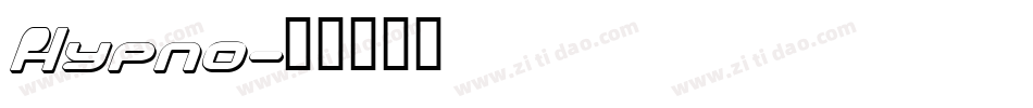 Hypno字体转换