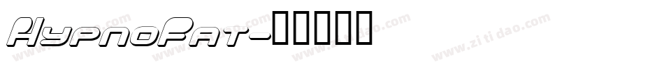 HypnoFat字体转换