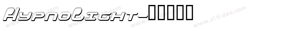 HypnoLight字体转换