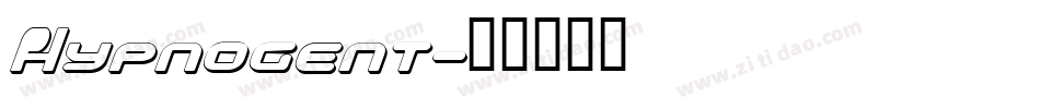 Hypnogent字体转换