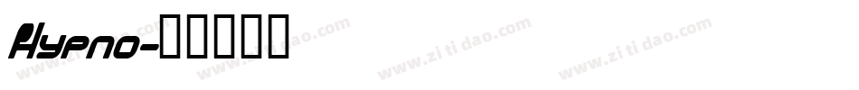 Hypno字体转换