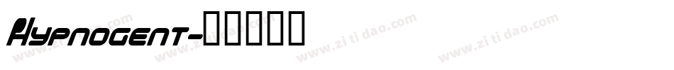 Hypnogent字体转换