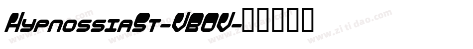 HypnossiaSt-VBOV字体转换
