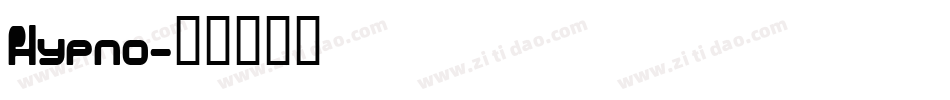Hypno字体转换