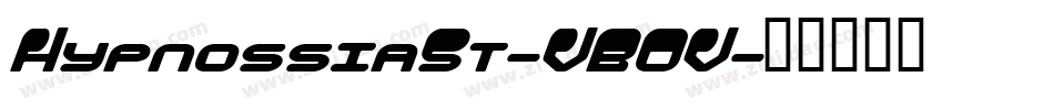 HypnossiaSt-VBOV字体转换