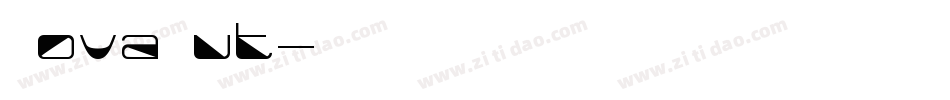 NovaCut字体转换