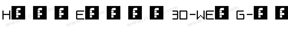 HalfElven3D-WEzG字体转换