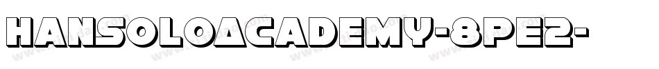 HanSoloAcademy-8pE2字体转换