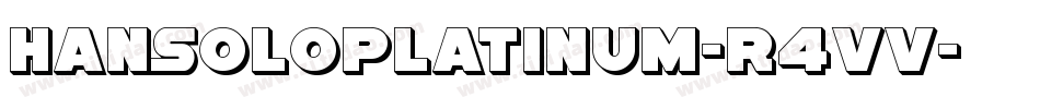 HanSoloPlatinum-R4Vv字体转换