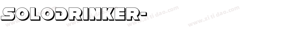 SoloDrinker字体转换