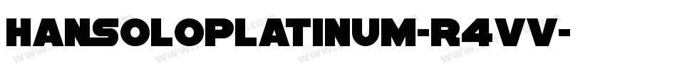 HanSoloPlatinum-R4Vv字体转换