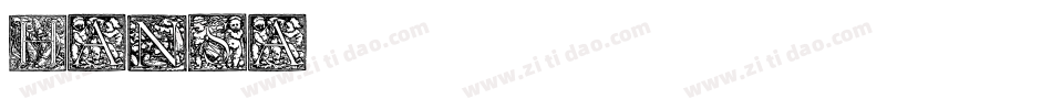 Hansa字体转换