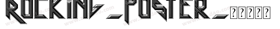 Rocking-Poster字体转换