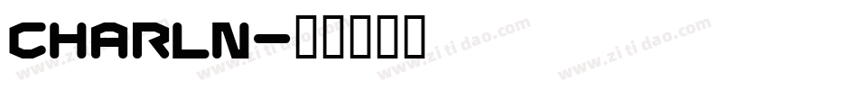 CHARLN字体转换
