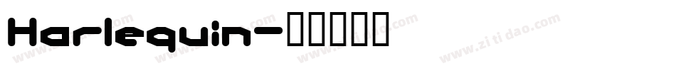 Harlequin字体转换