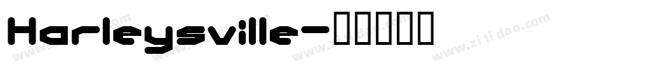 Harleysville字体转换
