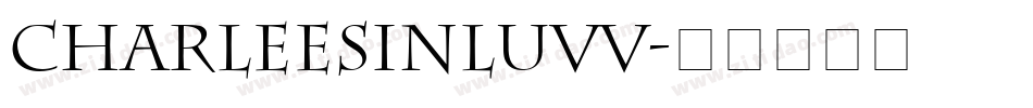 Charleesinluvv字体转换