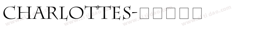 Charlottes字体转换