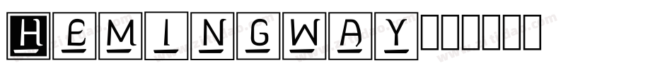 Hemingway字体转换
