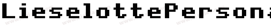 LieselottePersonaluse-6Kwx字体转换