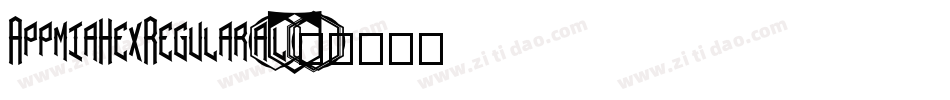 AppmiaHexRegular-a7l5字体转换