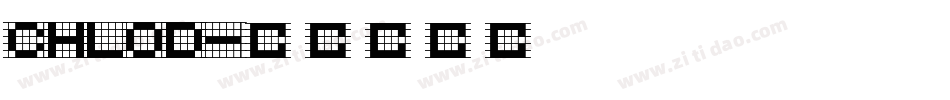 CHLOD字体转换