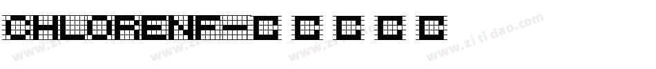 CHLORENF字体转换
