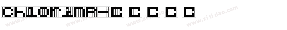 Chlorinp字体转换