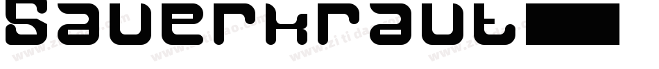 Sauerkraut字体转换