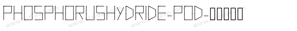 PhosphorusHydride-pOd字体转换