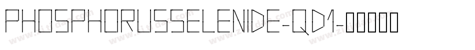 PhosphorusSelenide-qD1字体转换