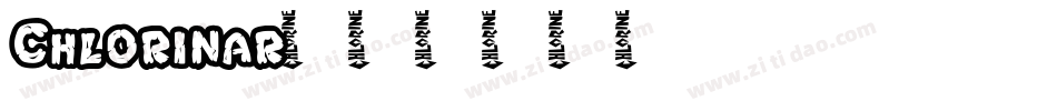 Chlorinar字体转换