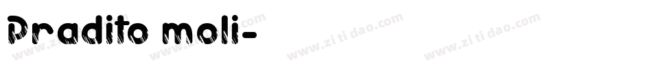 Pradito_moli字体转换