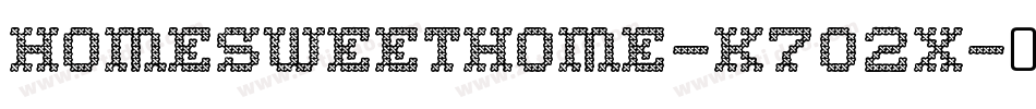 HomeSweetHome-K7O2X字体转换