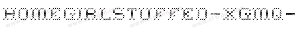 Homegirlstuffed-xGmq字体转换