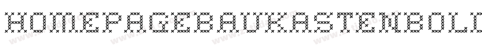 HomepagebaukastenBold-ZXvm字体转换